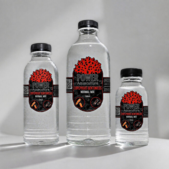 Copépodos bentónicos Normal Mix — pack completo