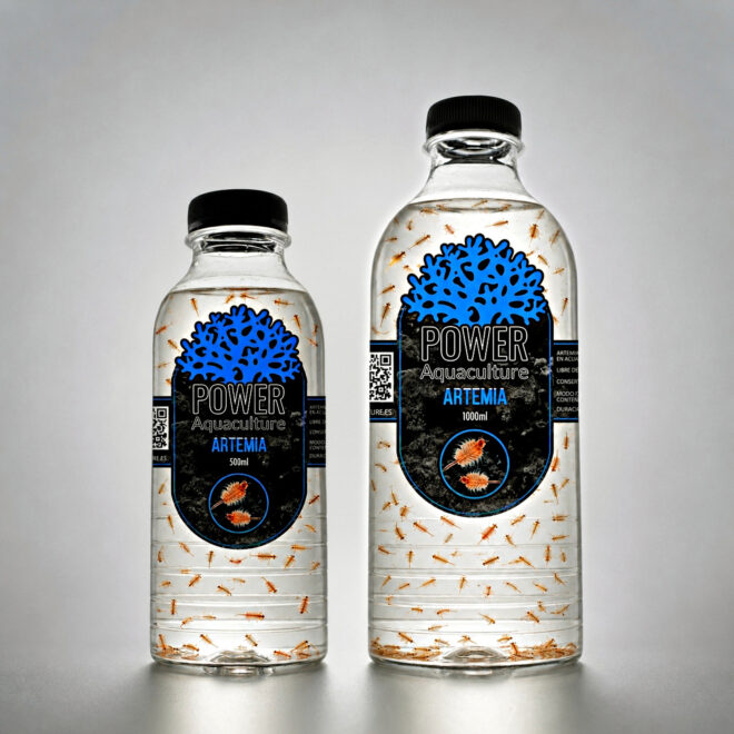 Artemia subadulta ultraconcentrada — pack completo