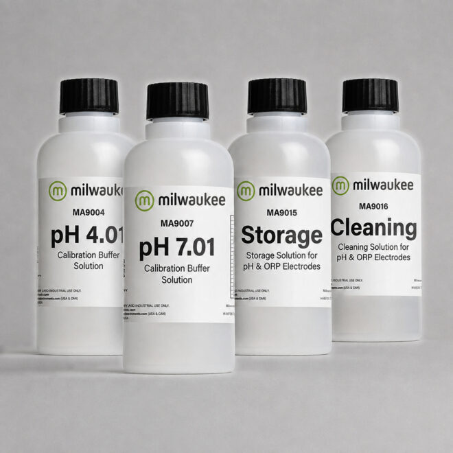 PH Starter Kit pack 4 botes calibración mantenimiento