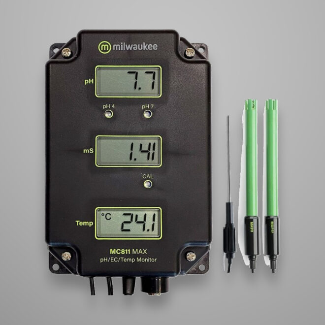Medidor continuo PH-EC-Temperatura