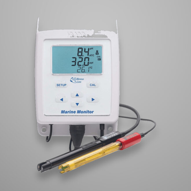 Monitor marino de pH, salinidad y temperatura